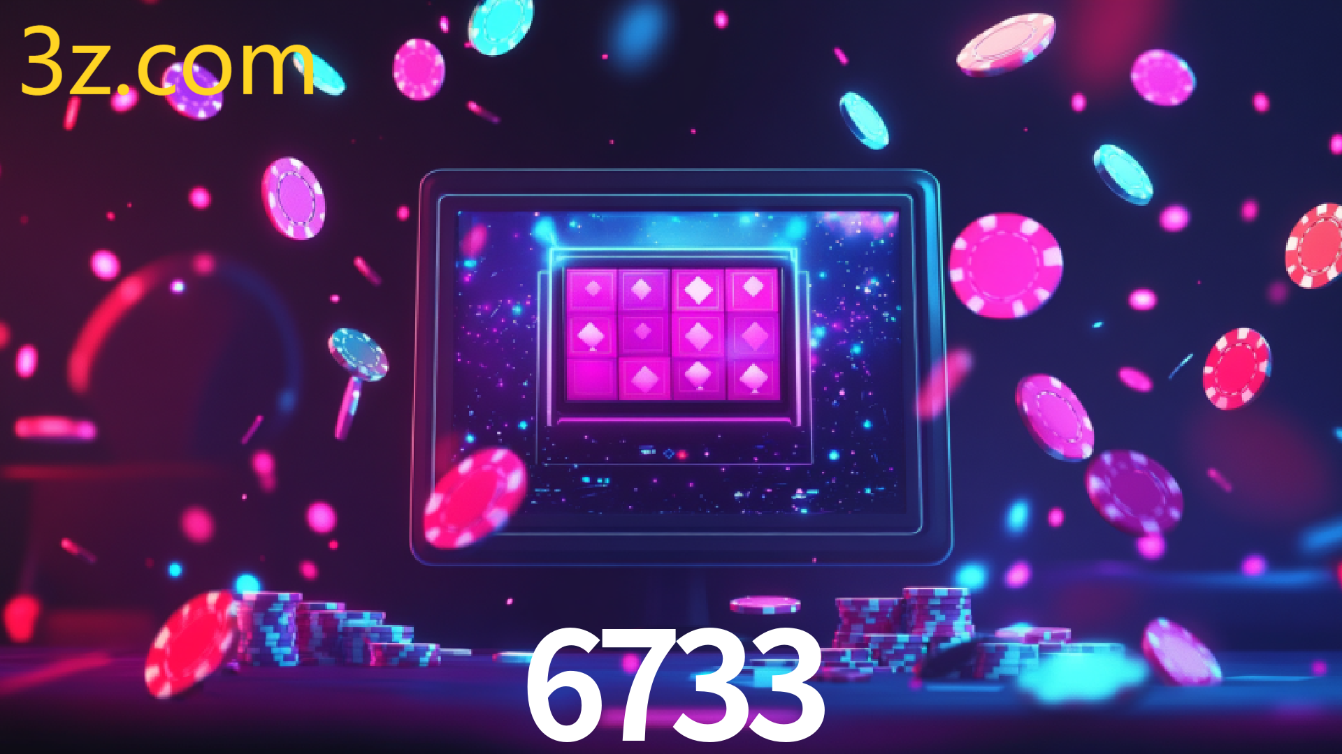 6733